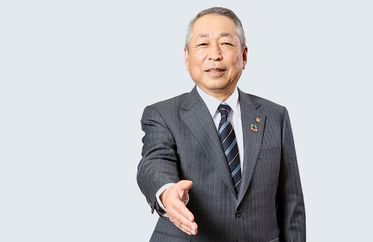 Representative Director/President Yasunori Ishikiriyama